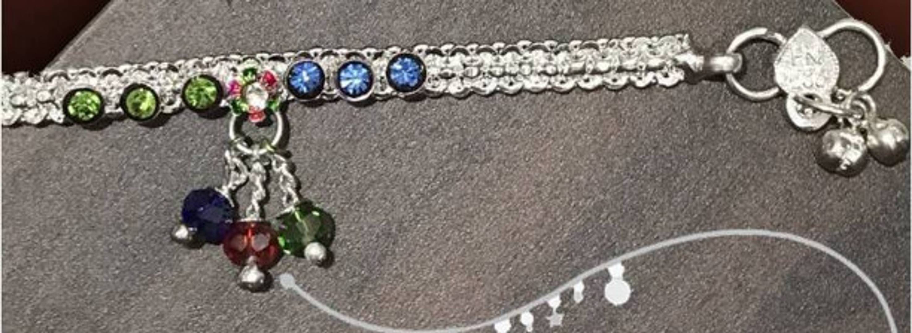 Latest Attractive Alloy Silver Plated Anklet for Women